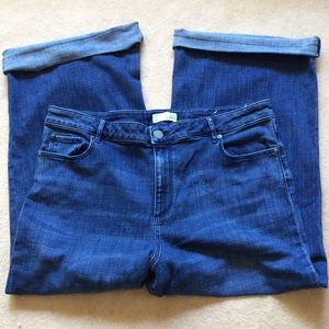 Ann Taylor Loft jeans Roll up 24” inseam